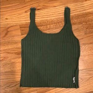 Green tank top
